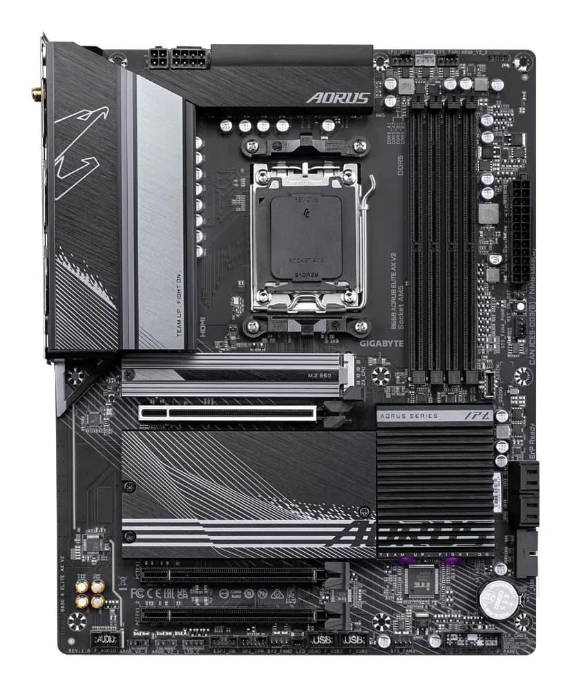 GIGABYTE B650 AORUS ELITE AX V2 placa base AMD B650 Enchufe AM5 ATX 3