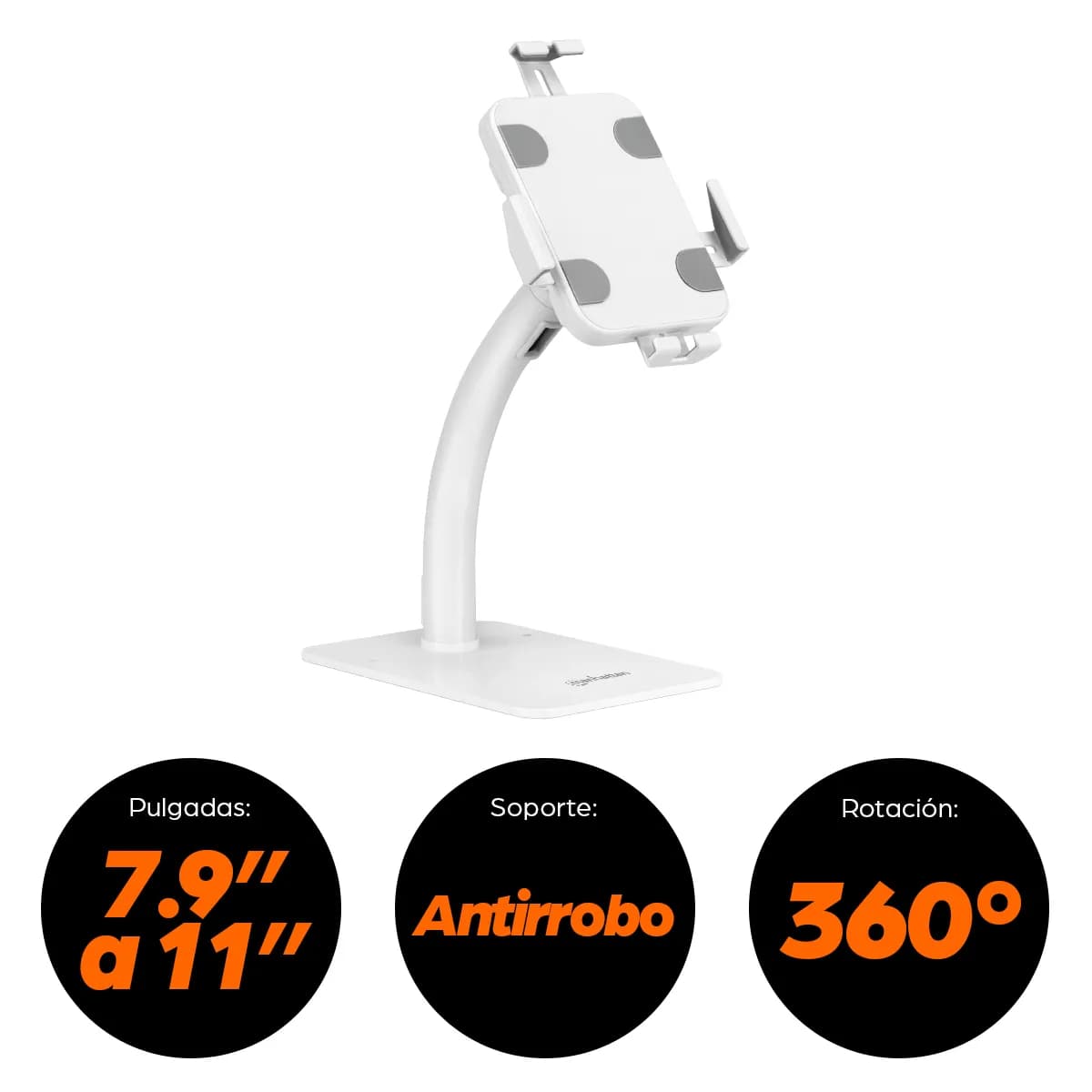 Manhattan 406352 soporte Tablet/UMPC Blanco 12
