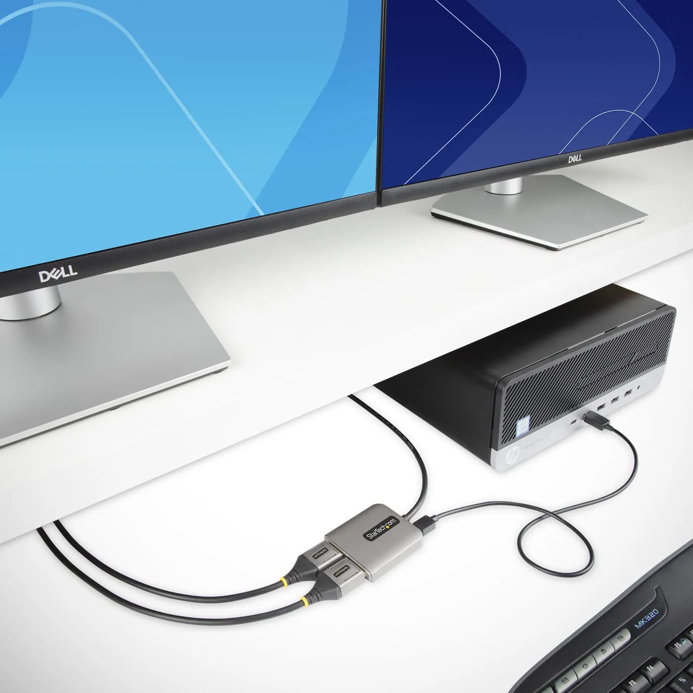 StarTech.com Hub MST de 2 Puertos DisplayPort 1.4 - Divisor Splitter D 7