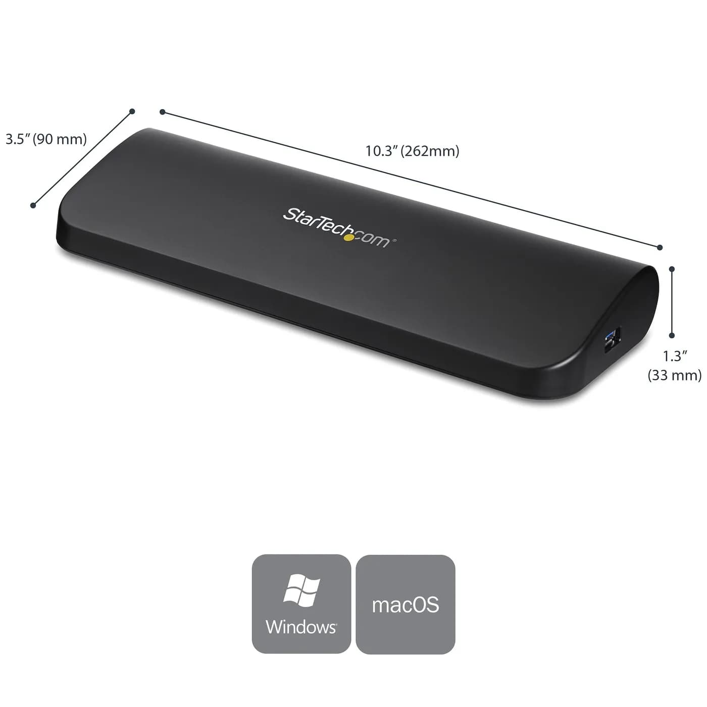 StarTech.com Docking Station USB 3.0 de 2 Monitores para Laptop - HDMI 2