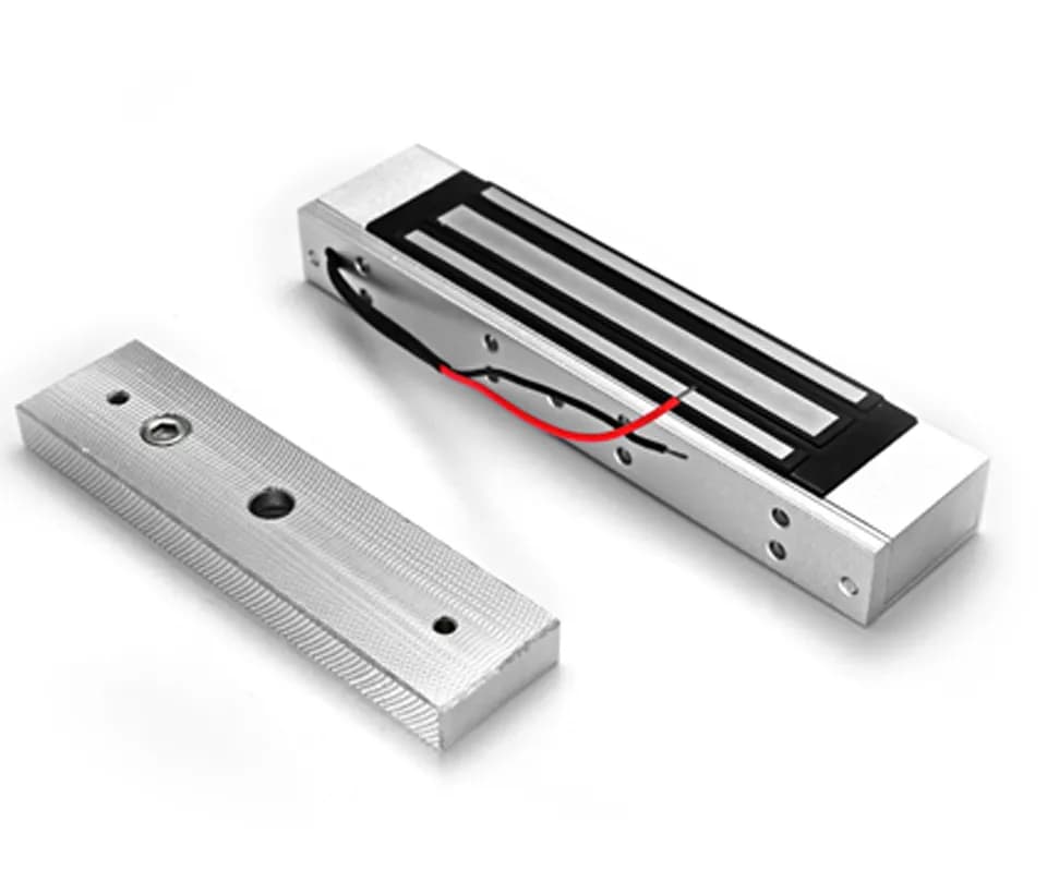 ZKTECO LM120PAK - Paquete de contrachapa magnética de 120 kg, voltaje  4