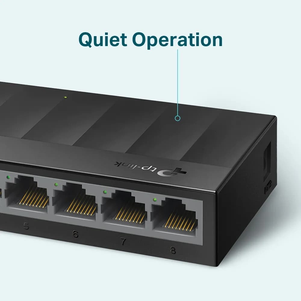 Switch de escritorio / 8 puertos Gigabit / 16 Gbps capacidad de conmut 4