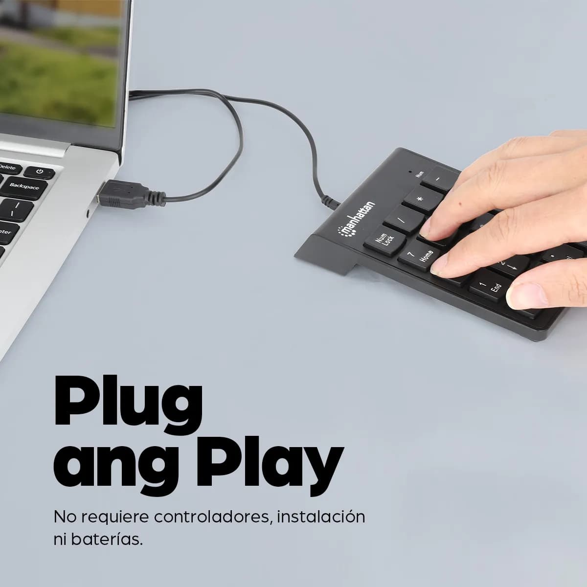 Manhattan Teclado numérico alámbrico 4