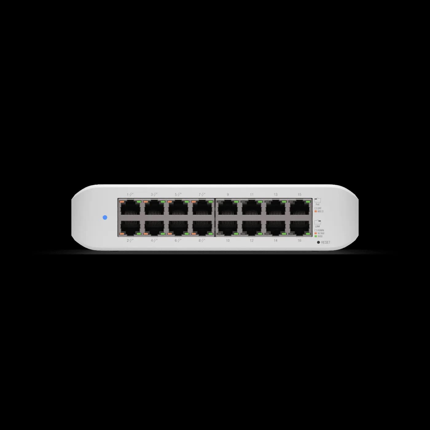 UBIQUITI USW-LITE-16-POE - Switch UniFi Lite, PoE administrable, con 1 4