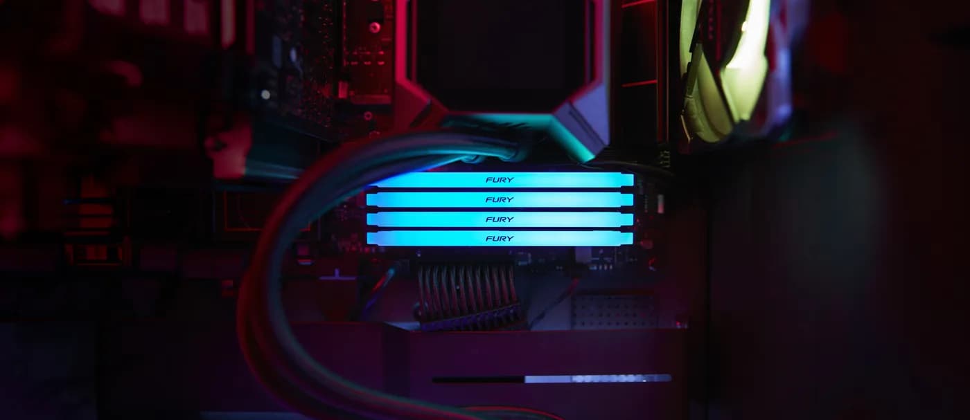 Kingston Technology FURY Beast RGB módulo de memoria 8 GB 1 x 8 GB DDR 6