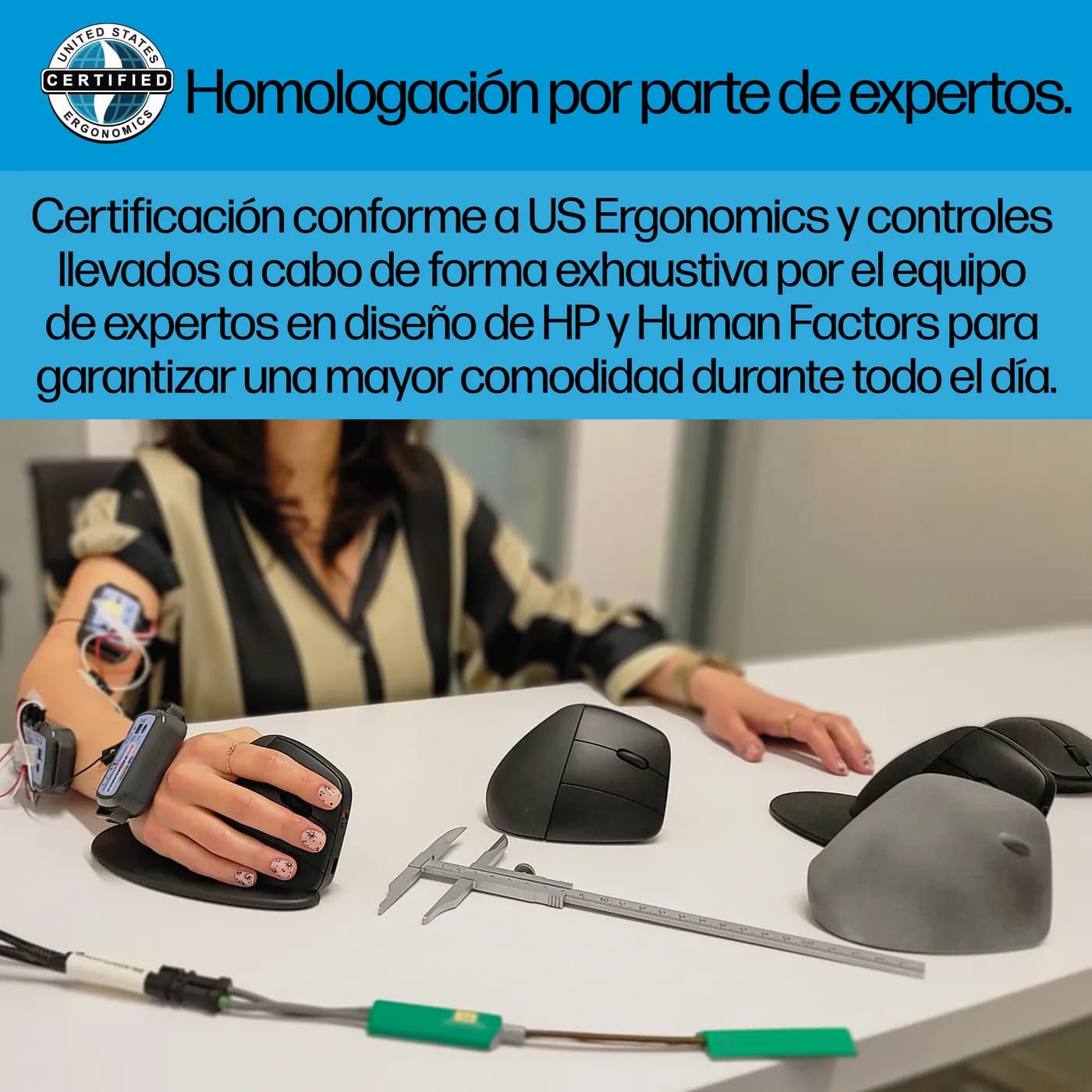 HP Mouse vertical ergonómico 925 6