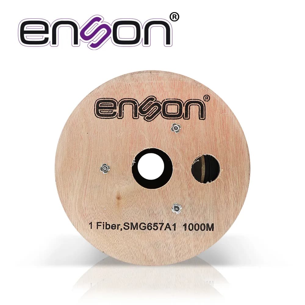 CARRETE DE FIBRA OPTICA ENSON ENS-DF1COS2, DROP MONOMODO OS2 DE 1 HILO 3