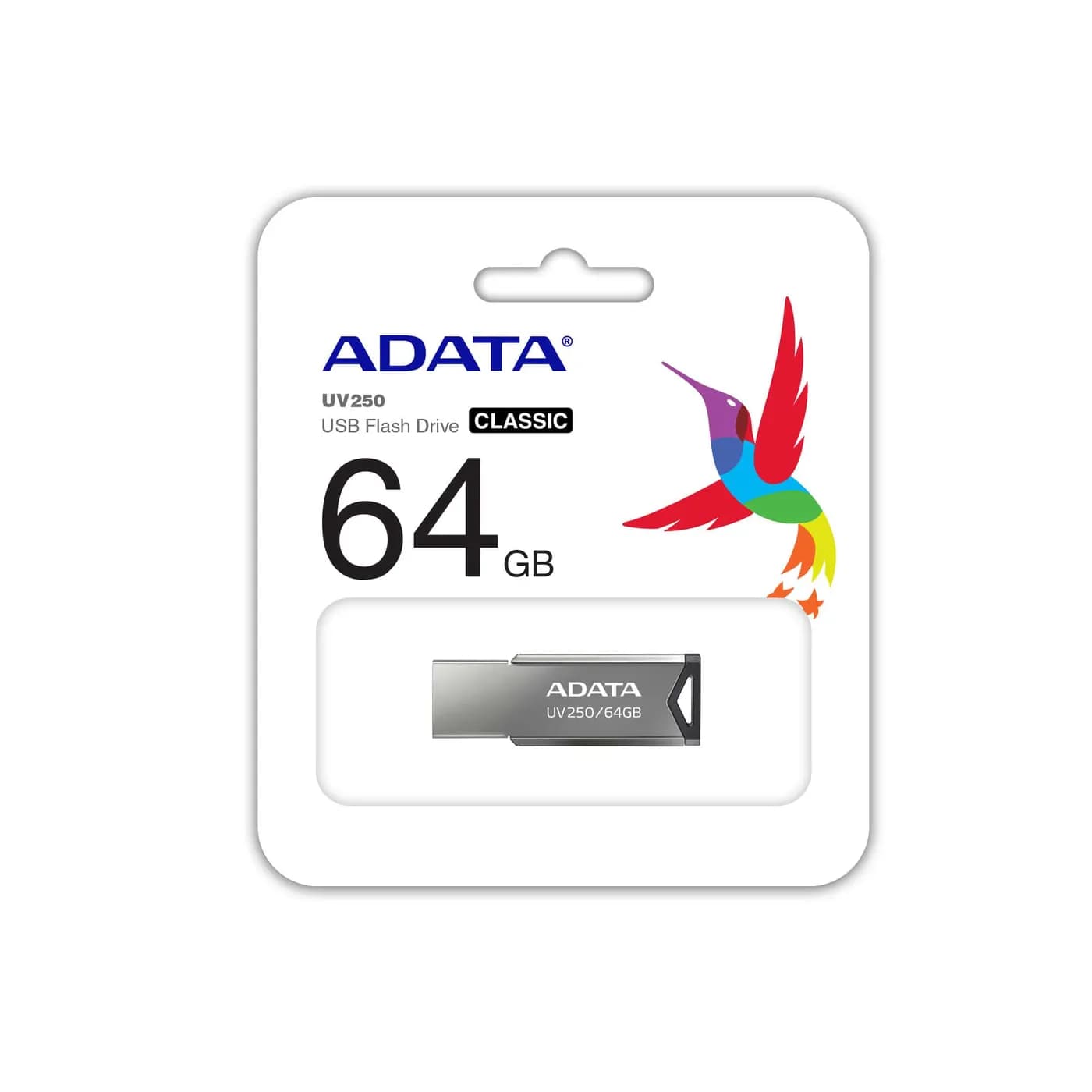 ADATA UV250 unidad flash USB 64 GB Plata 4
