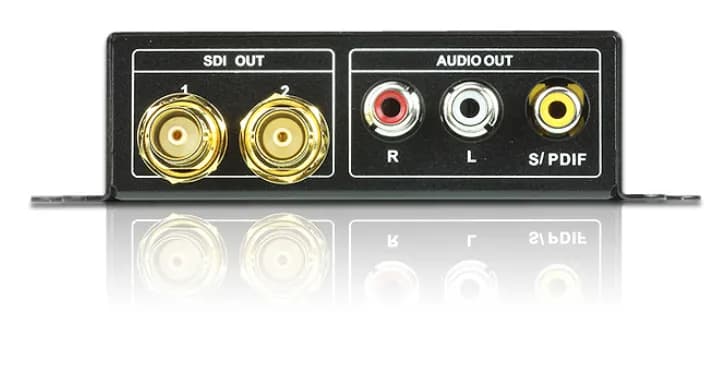 Conversor HDMI a SDI / 3G-SDI / HD-SDI / SD-SDI / 2 Salidas BNC / 1080 2
