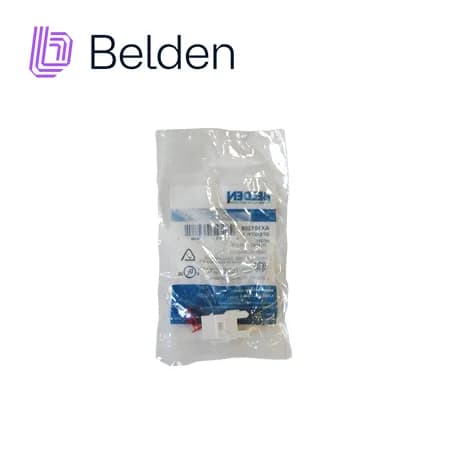 CONECTOR MODULAR JACK RJ45 CAT5E BELDEN AX101309 ESTILO KEYCONNECT BLA 5