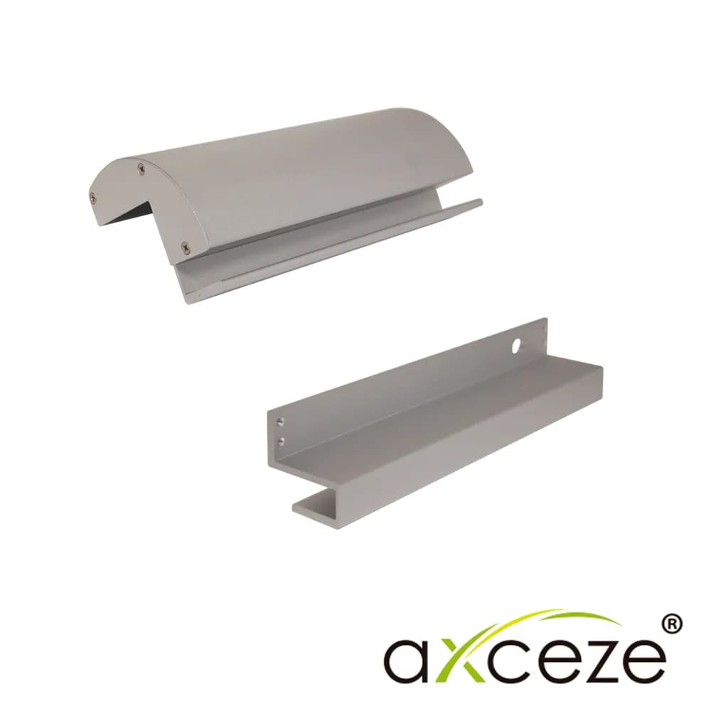 BRACKET TIPO GZ AXCEZE AX-M620-GZ  PARA PUERTA Y MARCO DE CRISTAL COMP 3