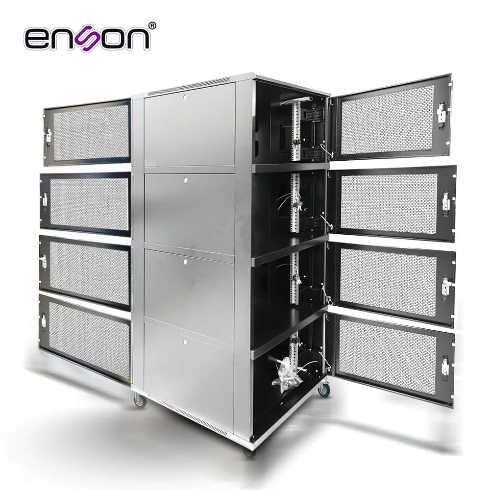GABINETE DE PISO MODULAR DE ACERO ENSON ENS-RKGB42U8 / 36UR EN 4 MODUL 2