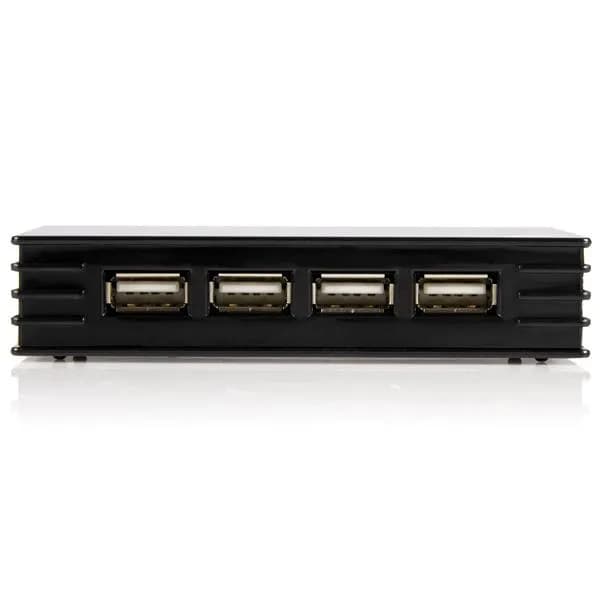StarTech.com Hub Concentrador USB 2.0 Compacto de 4 Puertos - Negro 2