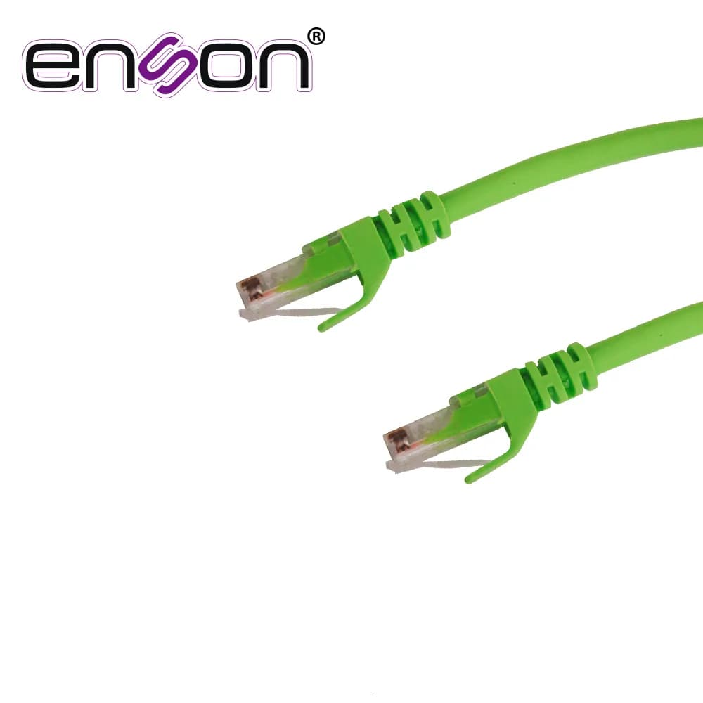 PATCHCORD UTP ENSON P6012E CAT6 120CM VERDE SERIE EPRO 100-II 100 POR  2