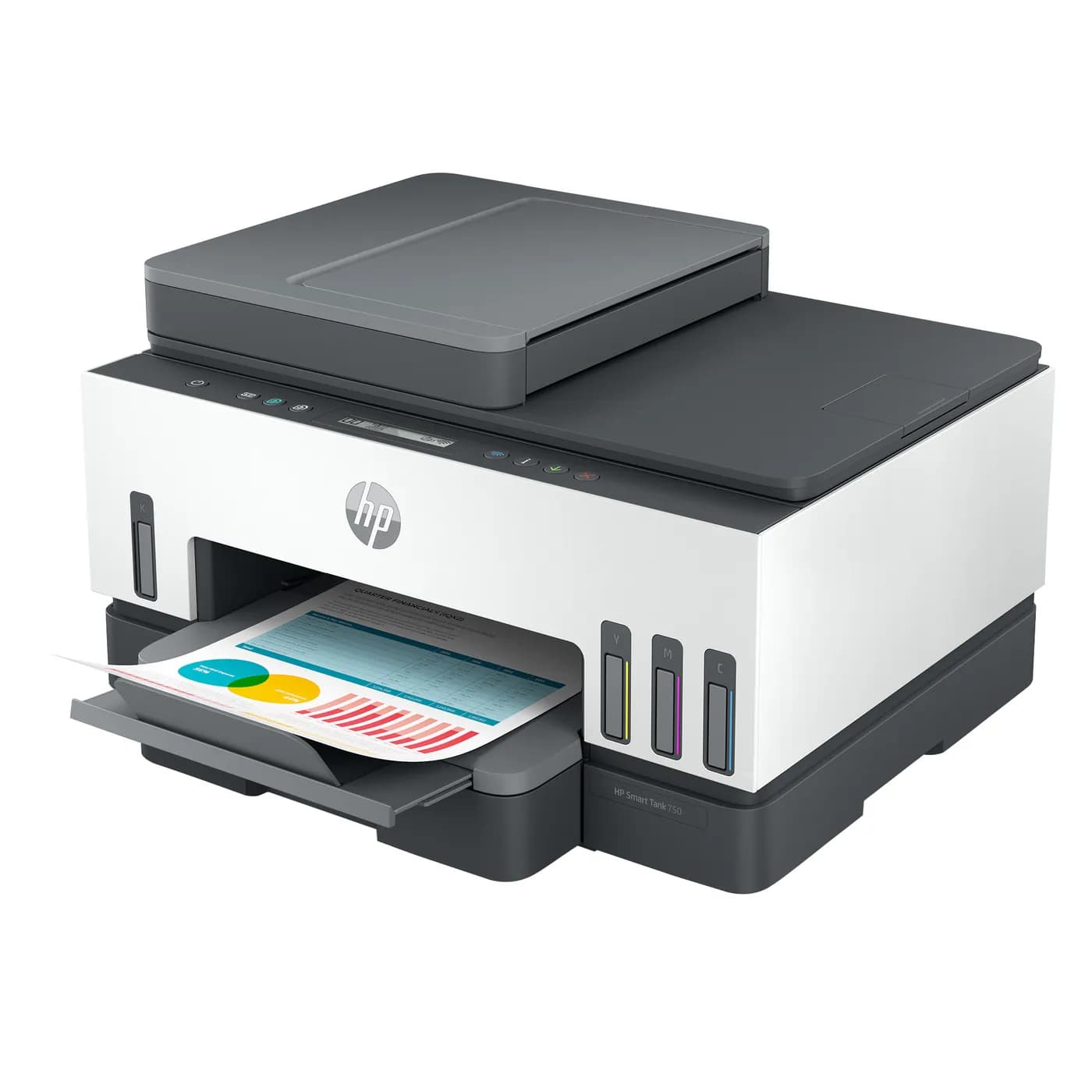 HP Smart Tank 750 Conexiones inalámbricas All-in-One Color Impresora,  7