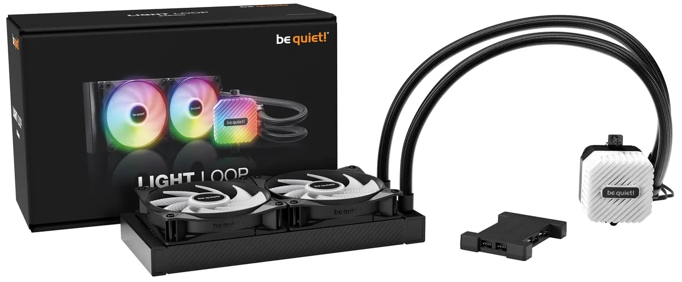 be quiet! LIGHT LOOP 240mm Black Procesador Refrigerador de líquidos t 4