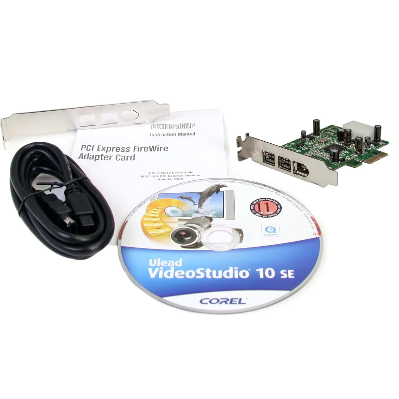 StarTech.com Adaptador Tarjeta FireWire PCI-Express Bajo Perfil de 2 P 4