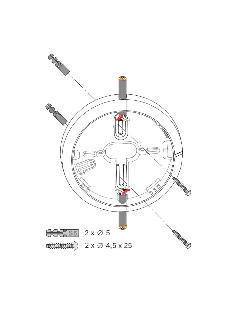 BOSCH F_MSR320 BASE DE DETECTOR CONVENCIONAL CON RELE 3