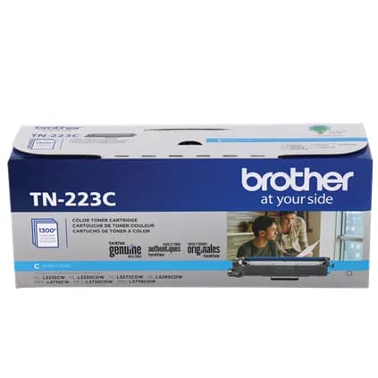 Brother TN-223C cartucho de tóner 1 pieza(s) Original Cian 5