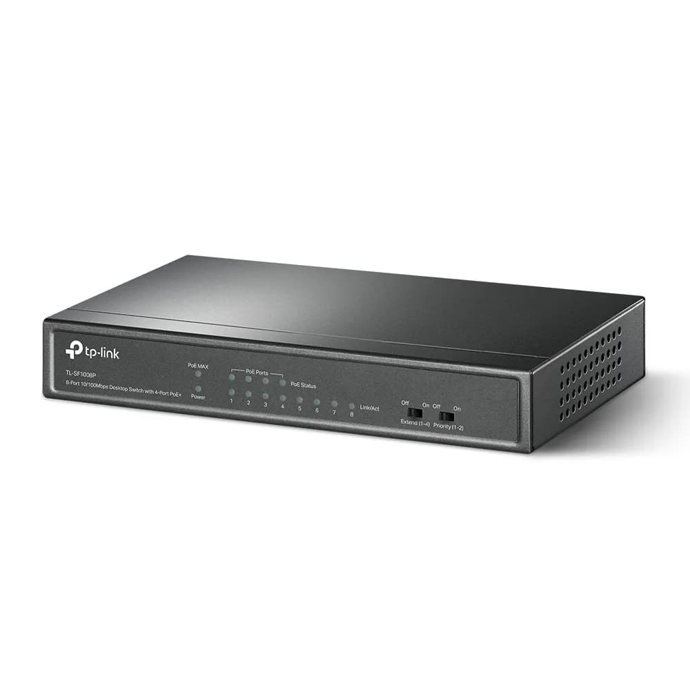TP-Link TL-SF1008P No administrado Fast Ethernet (10/100) Energía sobr 2