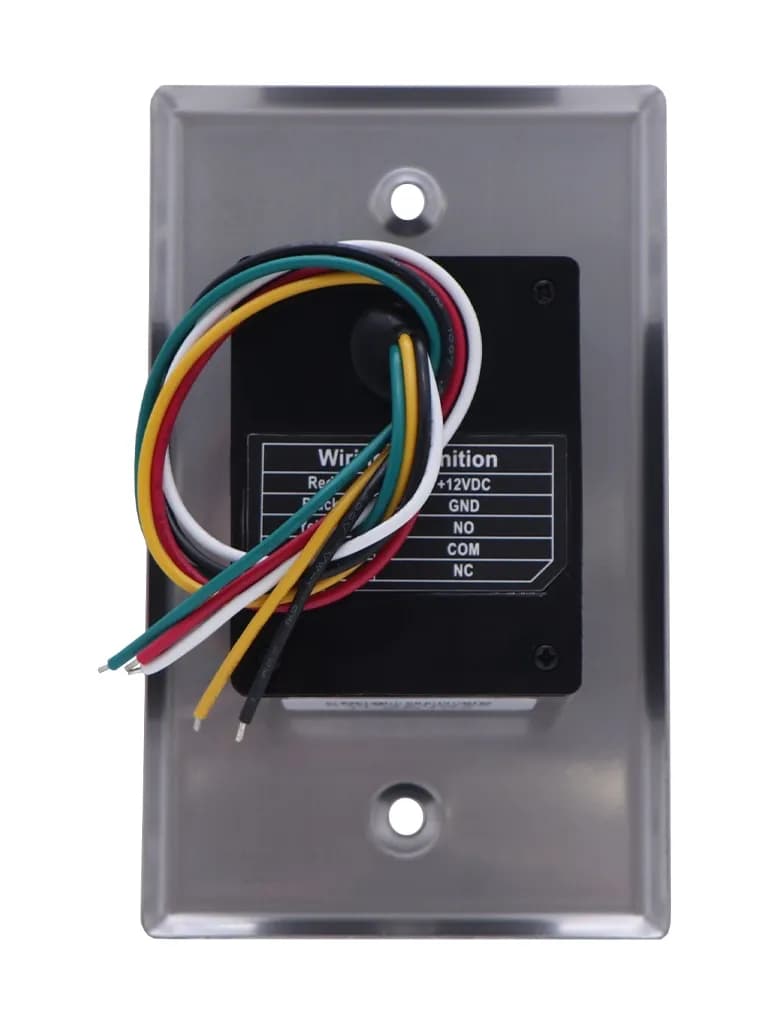BOTON SALIDA SIN CONTACTO ZKTECO RANGO DETECCION HASTA 10CM K1-1(TLEB1 4