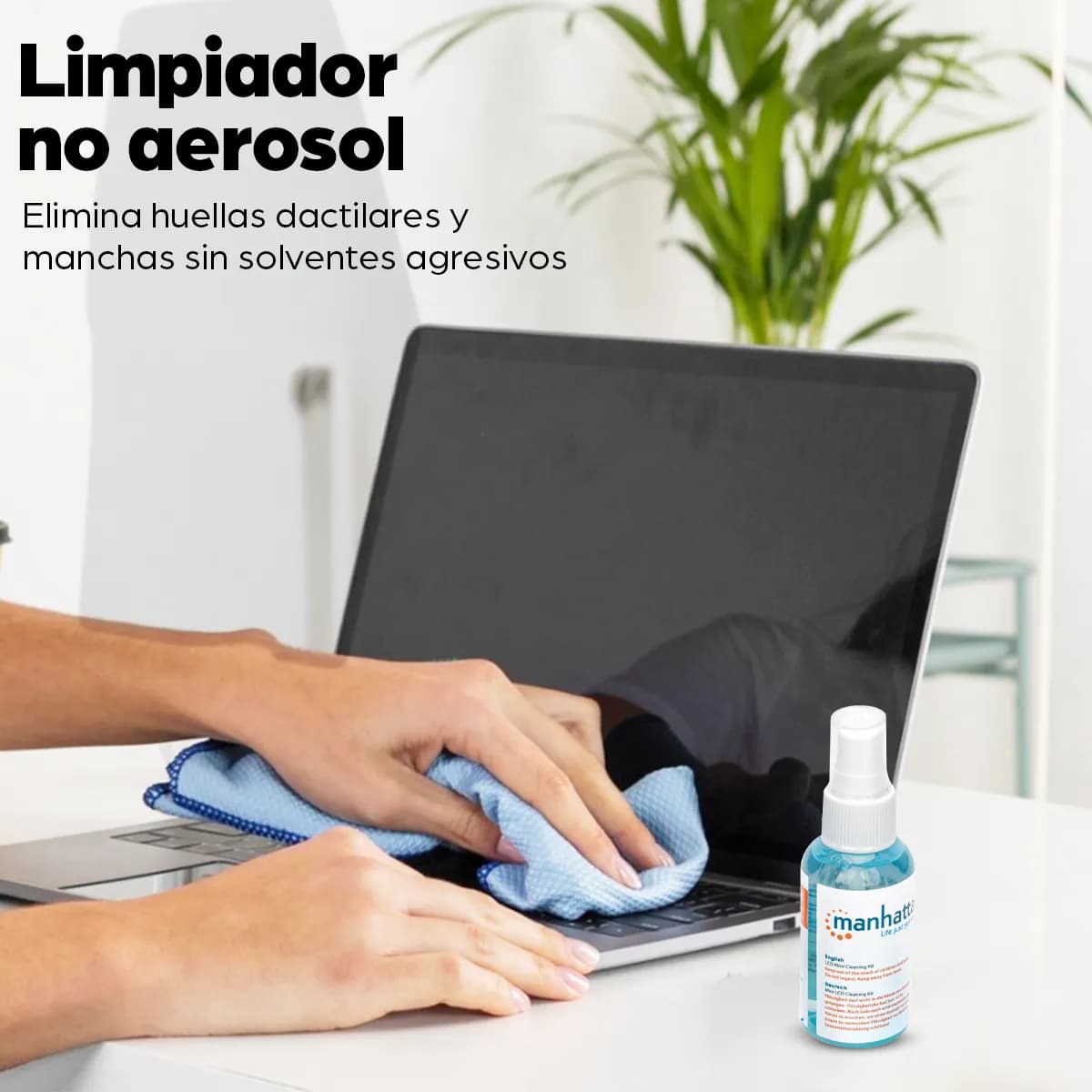 Manhattan Mini Equipo de Limpieza para LCD 5