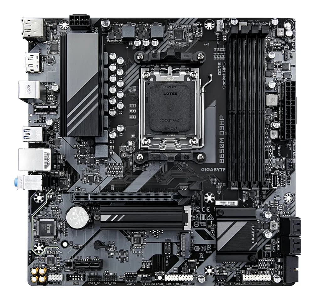 GIGABYTE B650M D3HP placa base AMD B650 Enchufe AM5 Micro ATX 3