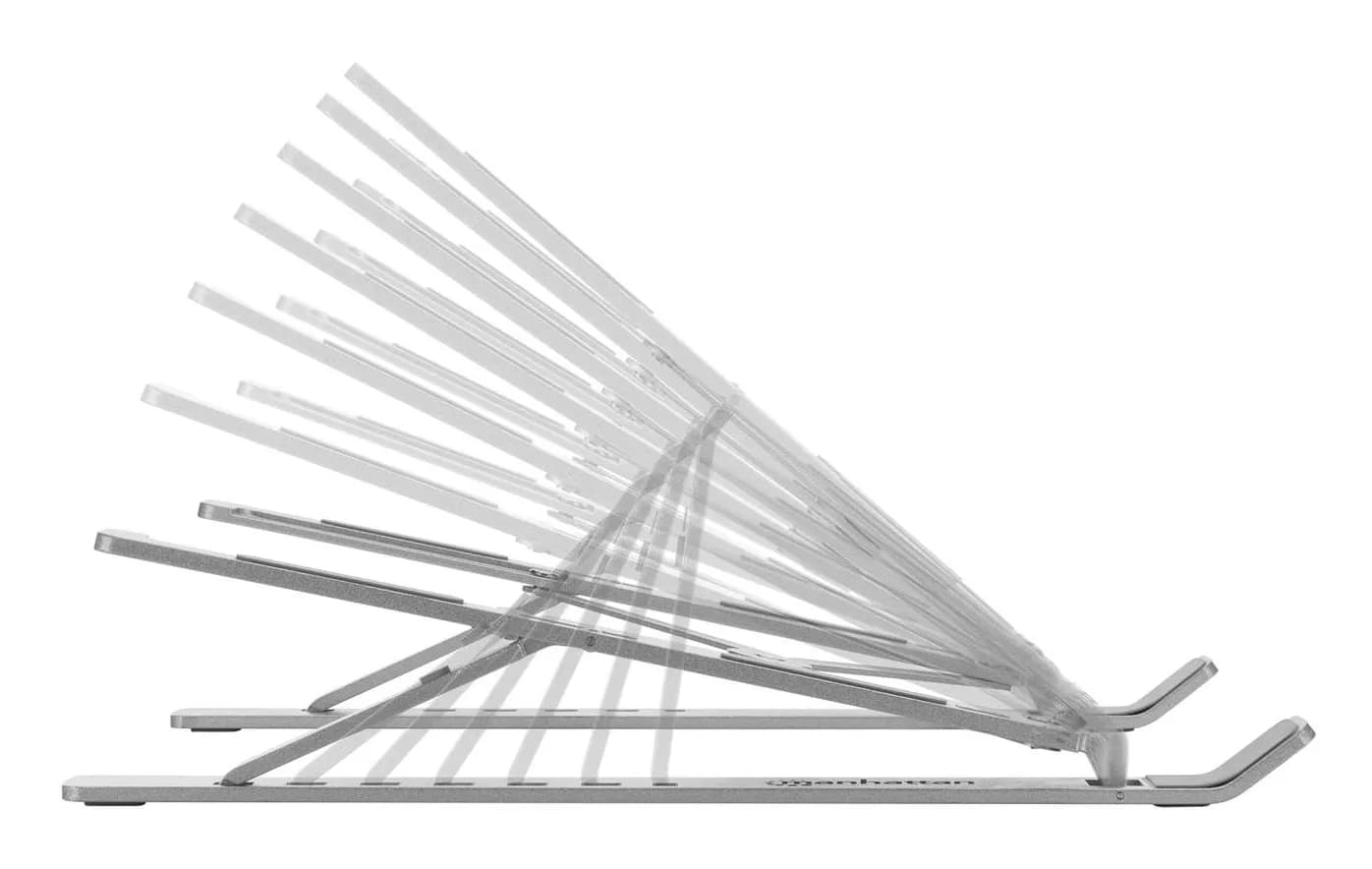 Manhattan Soporte ergonómico, plegable en seis posiciones, para laptop 8