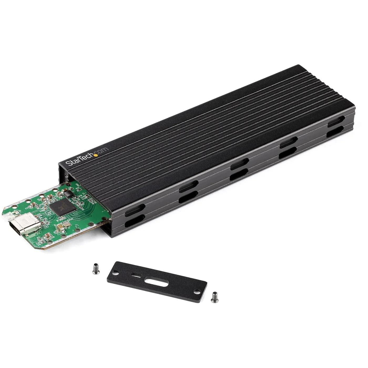 StarTech.com Gabinete USB-C de 10Gbps a NVMe M.2 or SSD SATA M.2 - Car 4