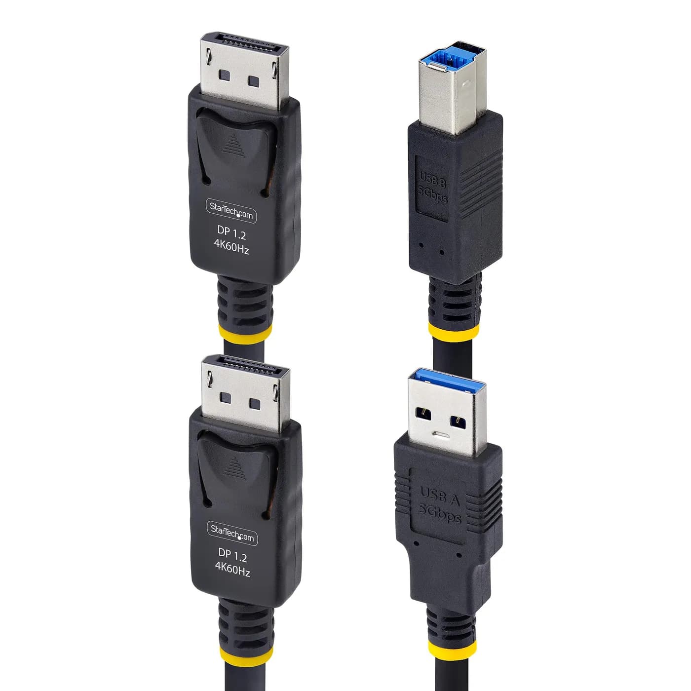 StarTech.com Cable KVM DisplayPort y USB 3.0 5Gbps de 3m - 4K 60Hz - C 2