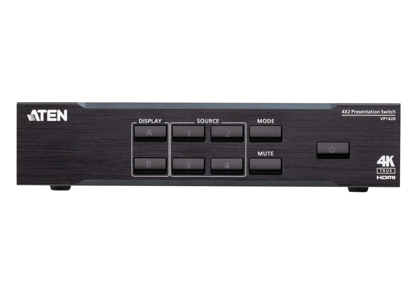 Matrix Switch de Presentación 4x2 / True 4K / Escalador Integrado / HD 2