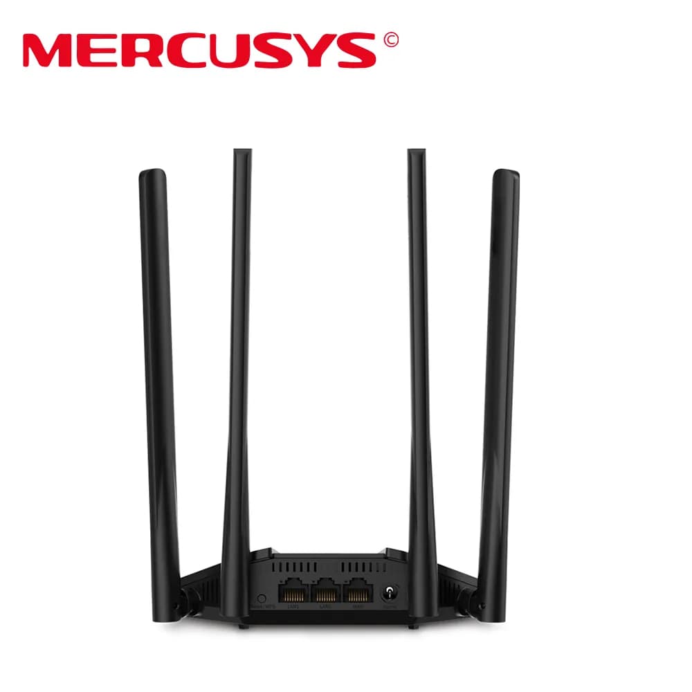 ROUTER INALAMBRICO MERCUSYS MR30G AC1200 DUAL BAND/400 MBPS 2.4GHZ / 8 2