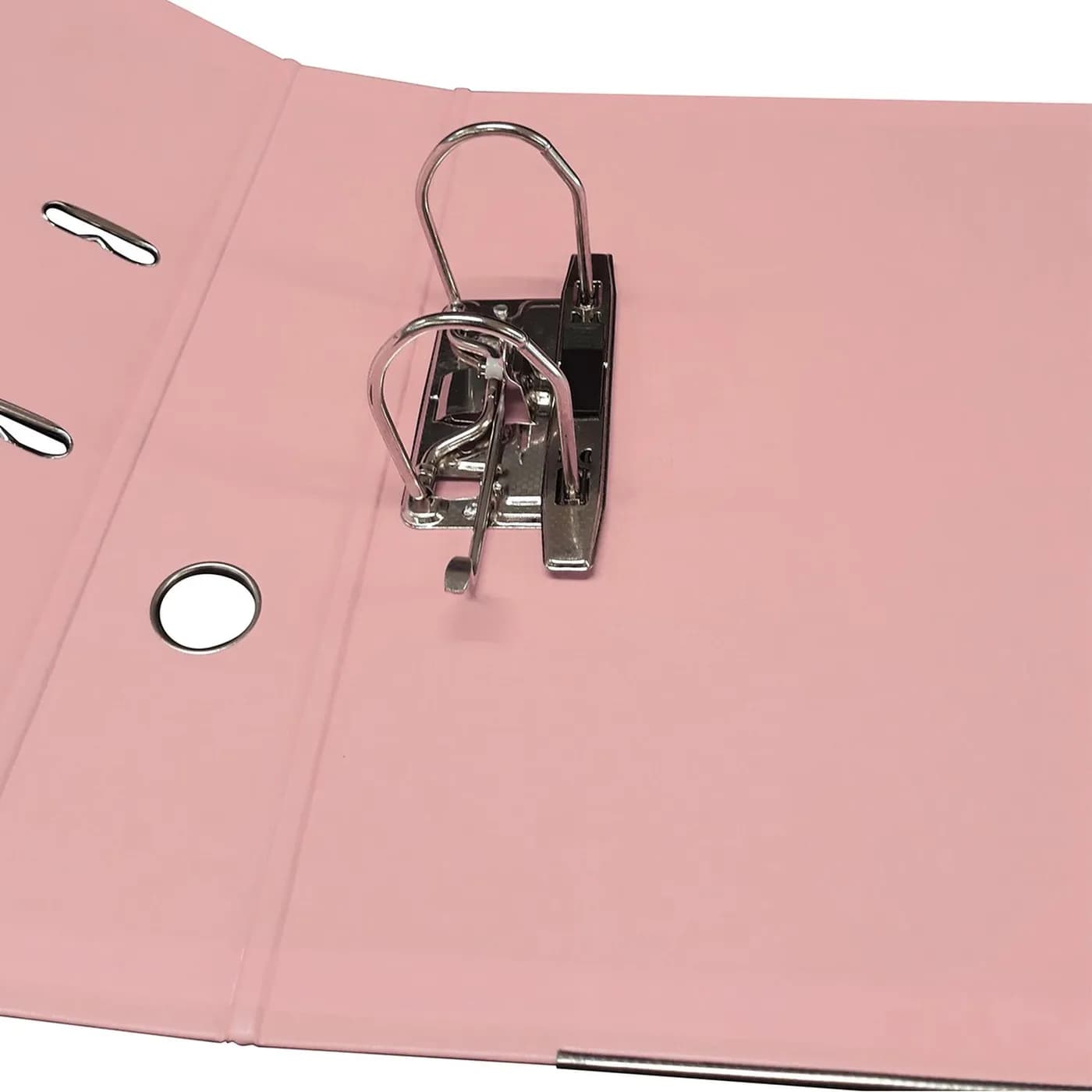 TECHMAKRO CARPETA 3 IN PARA ARCHIVO DE CARTON FORRADO DE PVC, PEACH pa 4