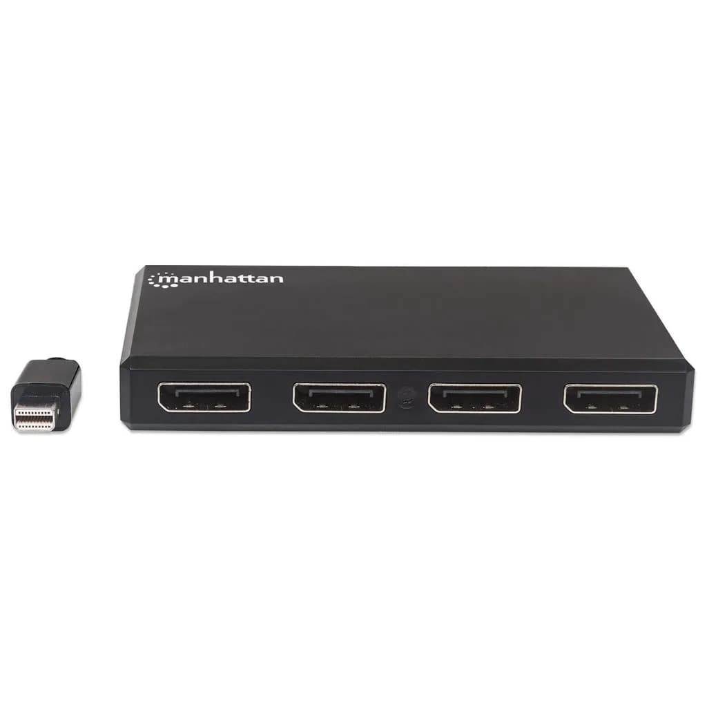 Manhattan Hub Video Splitter de Mini DisplayPort a 4 DisplayPort, con  3