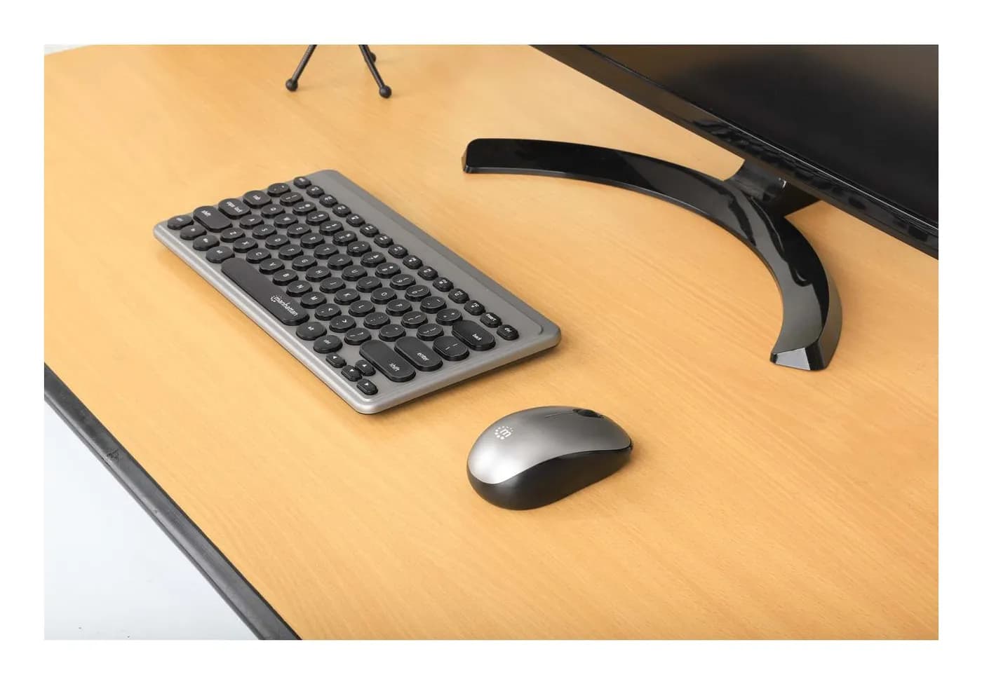 Manhattan Un solo receptor USB-A Nano para ambos, teclado inalámbrico  2