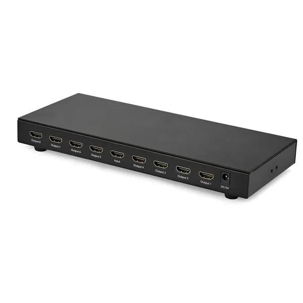 StarTech.com Divisor Splitter HDMI de 8 Puertos - 4K 60Hz con Audio 7. 2