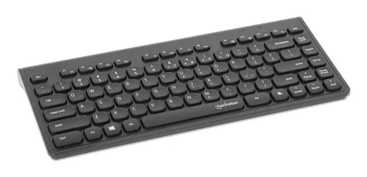 Manhattan Mini teclado USB inalámbrico, 12 teclas multimedia/funcional 6