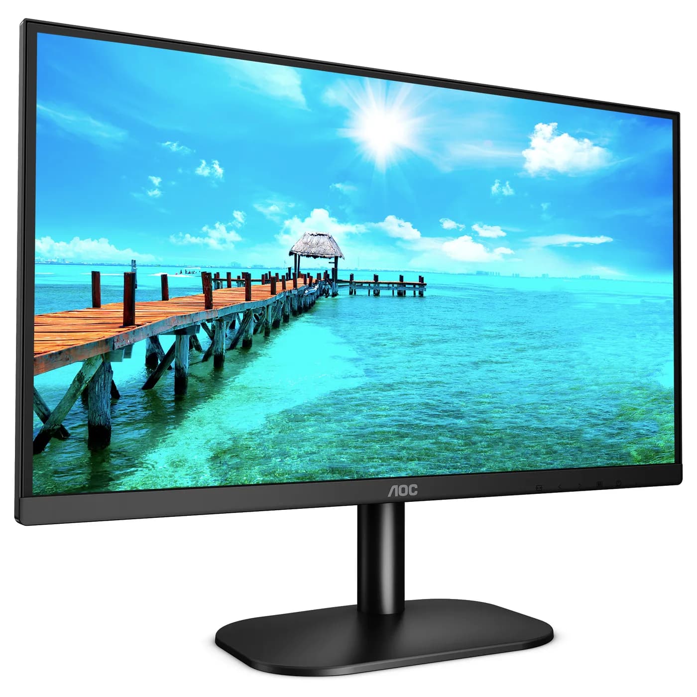 Monitor LED de 21.5” VESA, Resolución 1920 x 1080 Pixeles, Entradas de 7