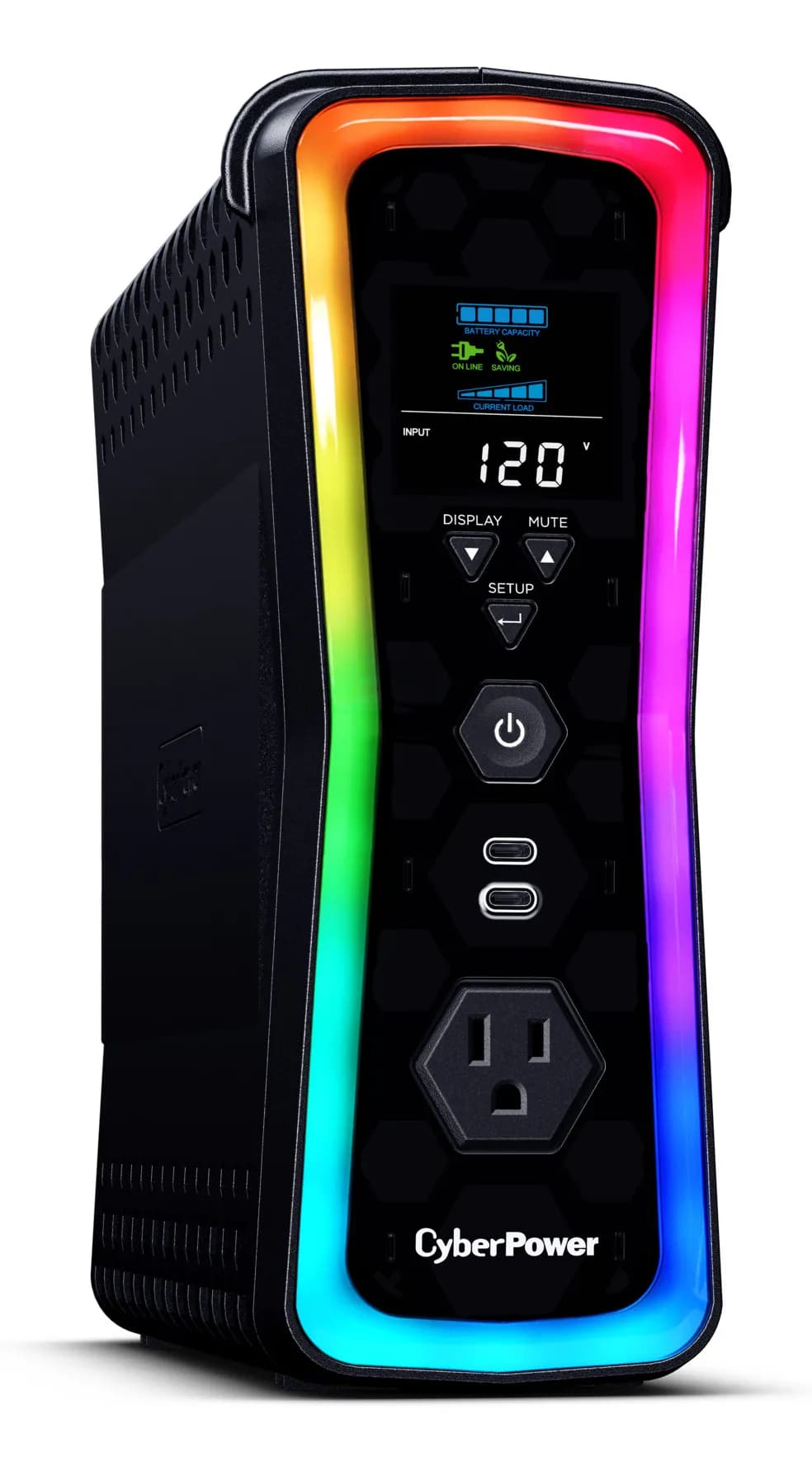 CyberPower GX150C2 sistema de alimentación ininterrumpida (UPS) Línea  3