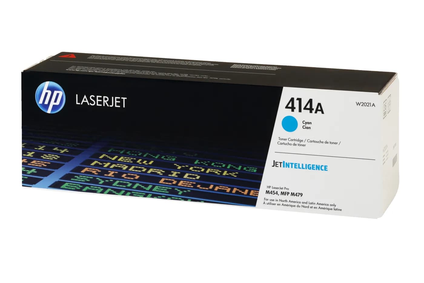 HP Cartucho de tóner original LaserJet 414A cian 6