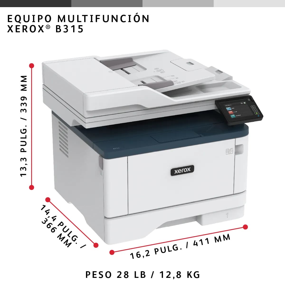 Xerox B315V_DNI Impresora multifunción Laser A4 2400 x 2400 DPI 40 ppm 11