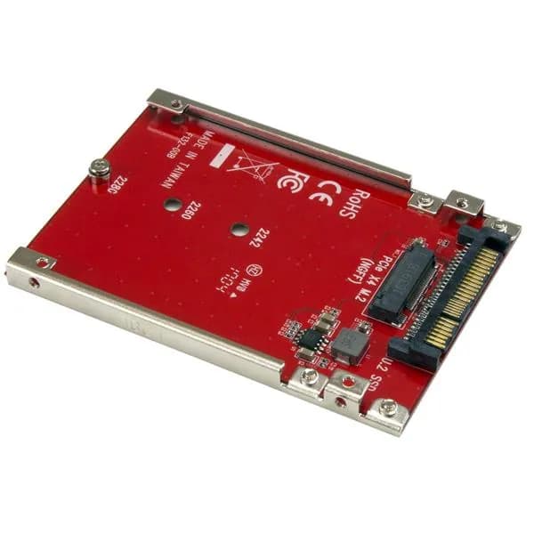StarTech.com Tarjeta Adaptador PCI Express M.2 a U.2 SFF8639 para SSD  2