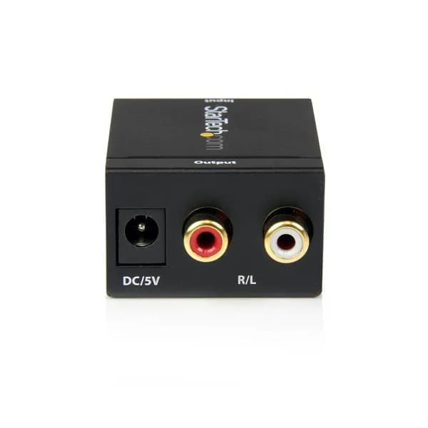 StarTech.com Adaptador Convertidor de Audio Digital Coaxial SPDIF o To 3