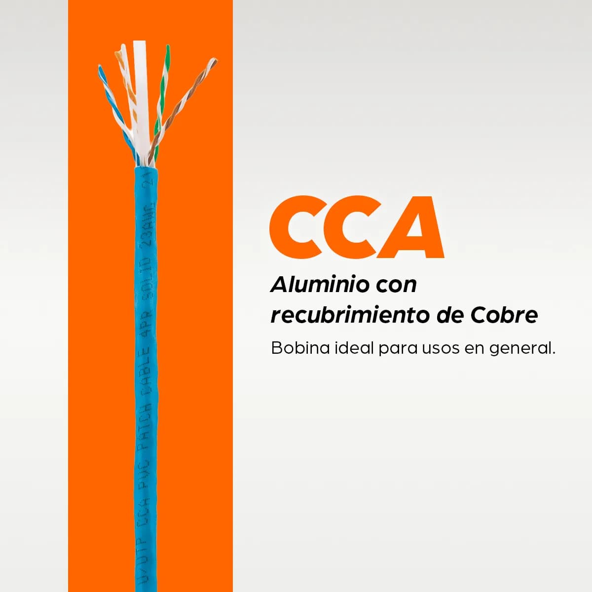 Intellinet Bobina de Cable UTP Cat6, Sуlida, CCA 4