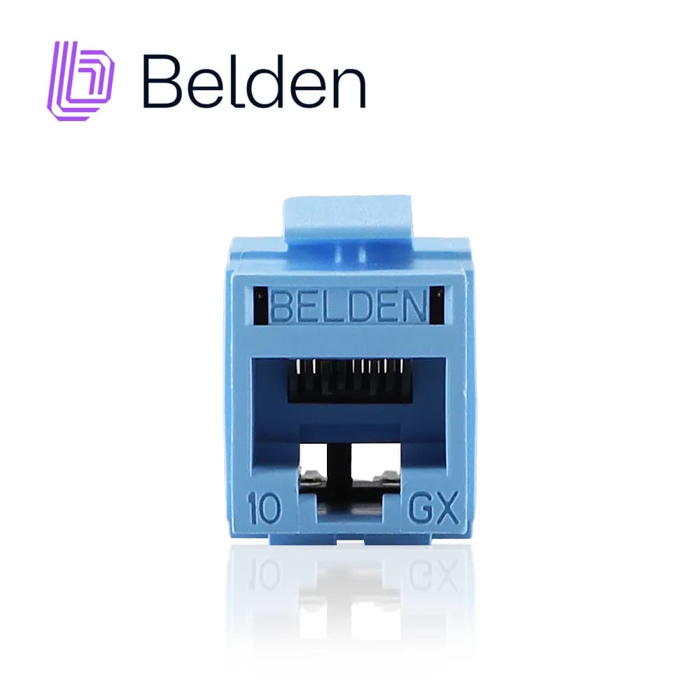 CONECTOR MODULAR JACK RJ45 CAT6A BELDEN RVAMJKUTB-S1 / REVCONNECT / IN 2