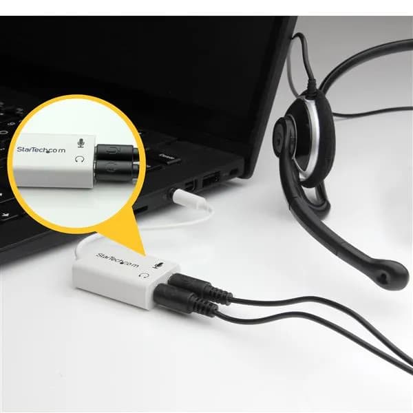 StarTech.com MUYHSMFFADW divisor de audio Blanco 5