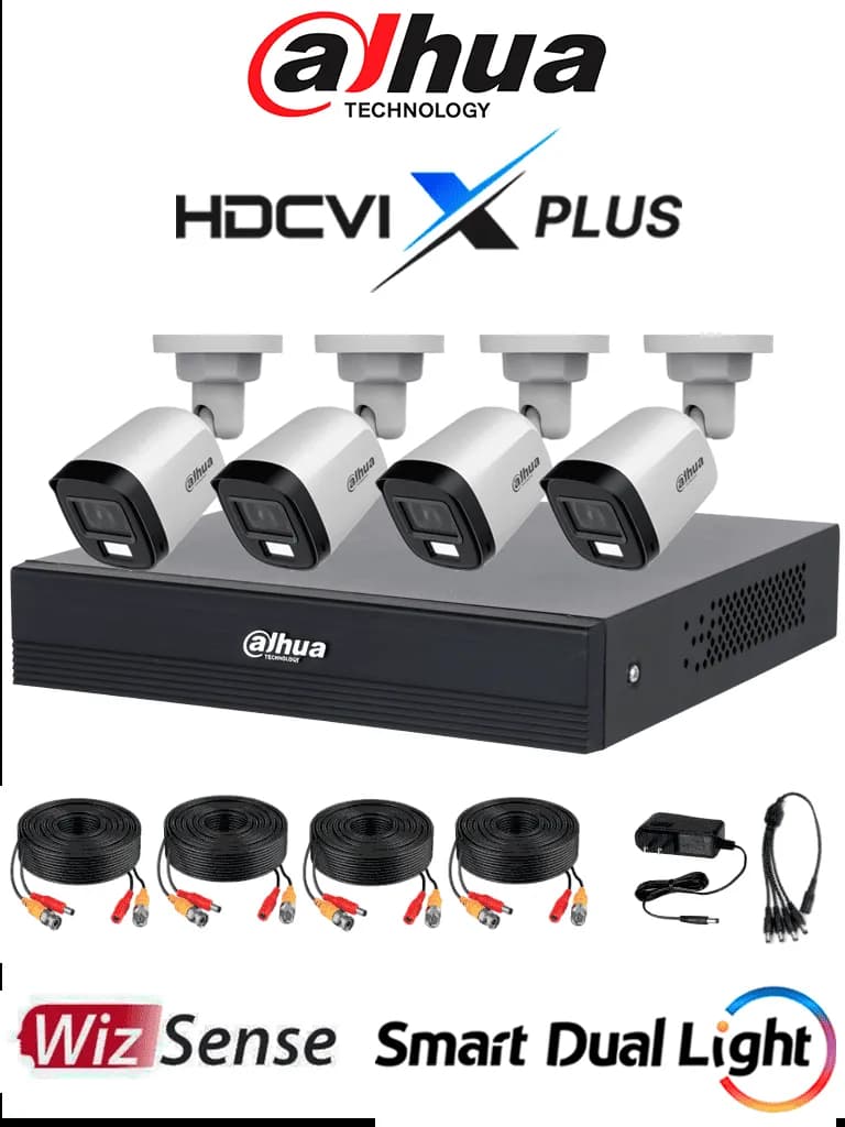Dahua DHI-KIT/XVR1B04-I/T/4-B2A21N-U-IL-A-0280B