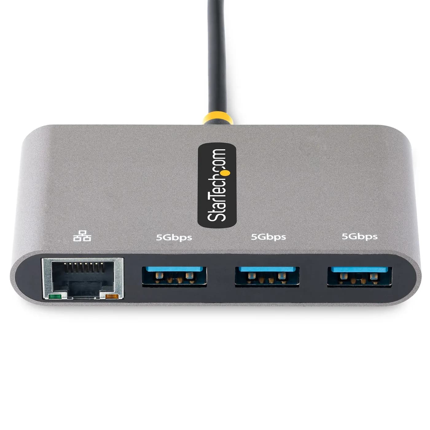 StarTech.com Hub Adaptador USB-C con Ethernet de 3 Puertos USB-A - Red 3