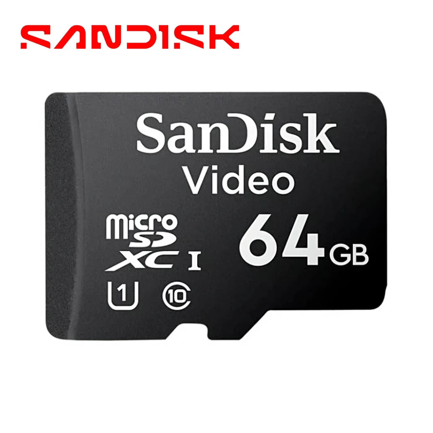 TARJETA MEMORIA MICRO SD XC SANDISK VIDEO 64GB SDSDQAS4-064G-BP / OPTI 2