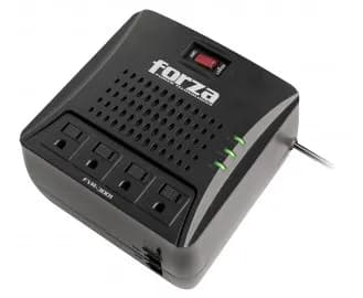 FORZA REGULADOR FORZA - NEGRO, HOGAR Y OFICINA, 3000 VA, 1500 W